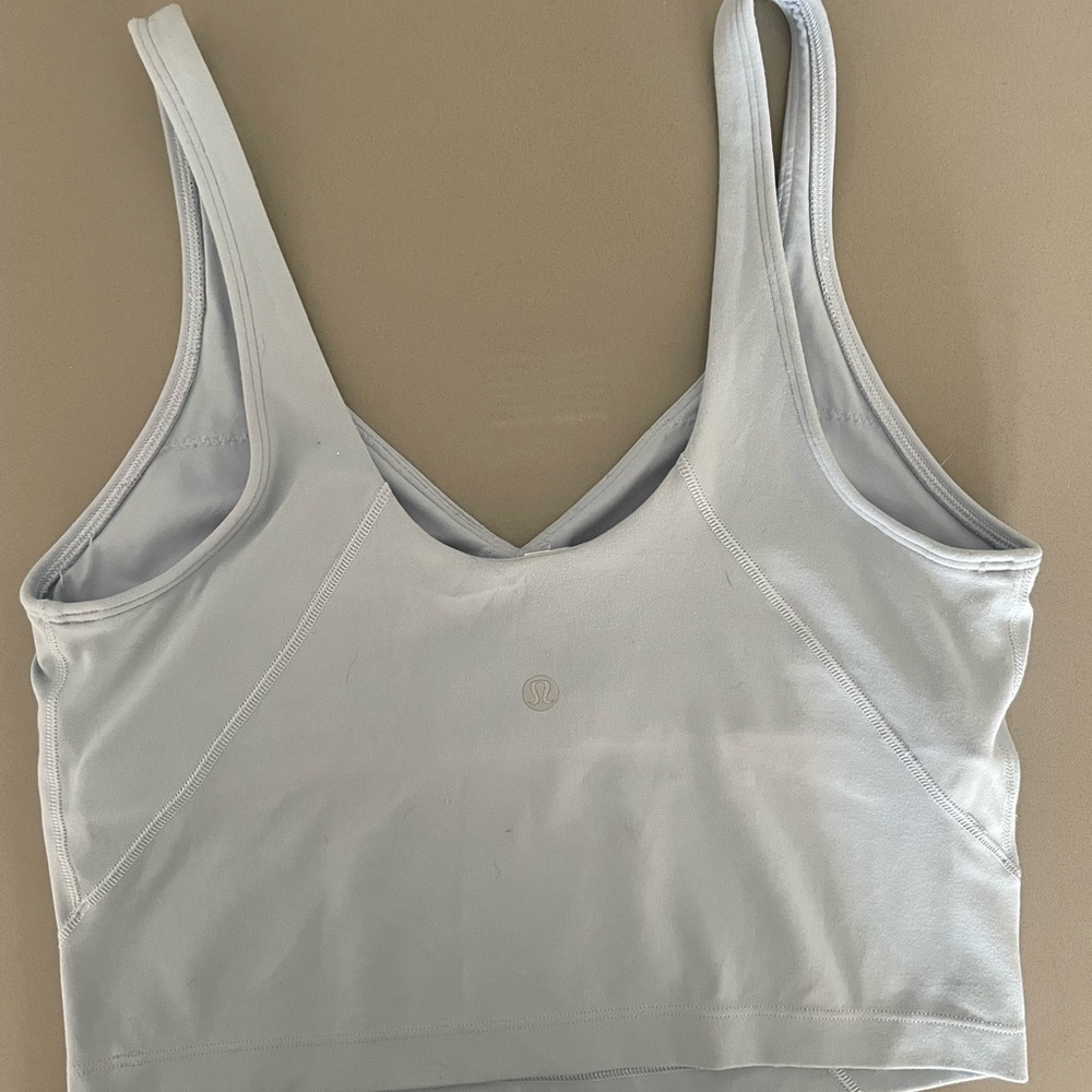 Lululemon Align Chambray Crop size 8 - Picture 3 of 5